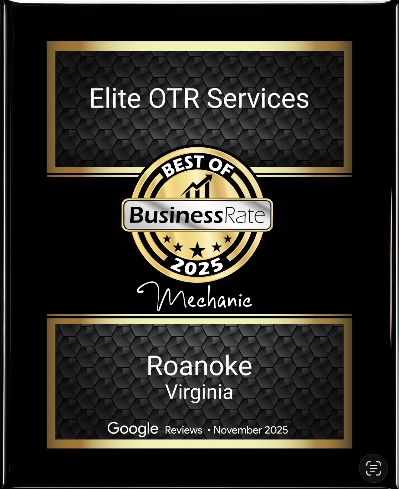 award to use on the website